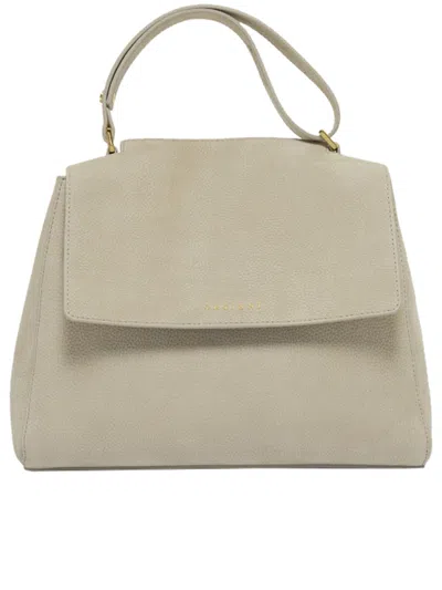 Orciani Sveva Nabucco Tote Bag In Neutral