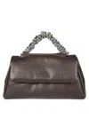 Orciani Sveva Longuette Chain-handle Tote Bag In Brown