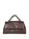 Orciani Sveva Longuette Chain-handle Tote Bag In Brown