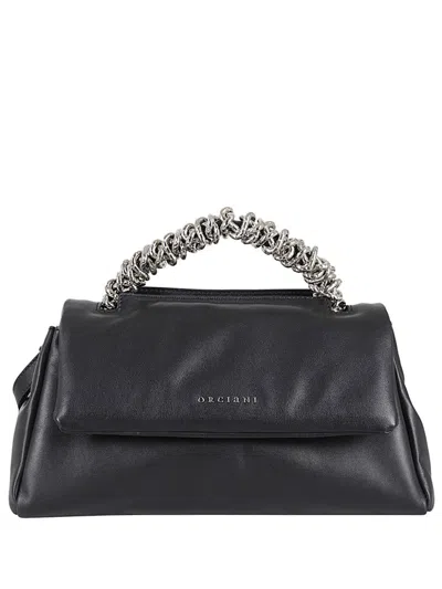 Orciani Sveva Longuette Tote Bag In Black