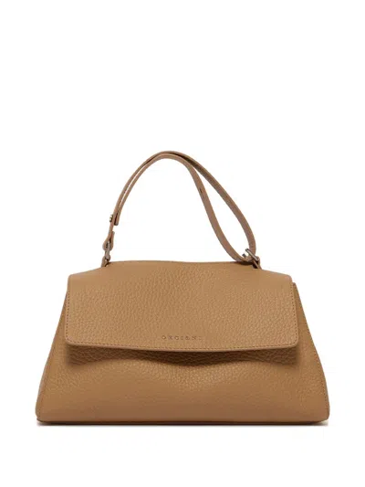 Orciani Sveva Longuette Tote Bag In Brown