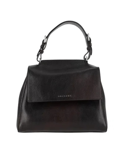 Orciani Sveva M Lagoon Bag In Brown