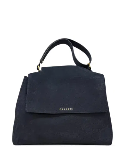 Orciani Sveva Nabucco Shoulder Bag In Purple