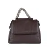 Orciani Sveva Nappa Bold Medium Chocolate Padded Nappa Shoulder Bag In Brown