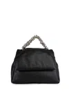 Orciani Medium Sveva Shoulder Bag In Nero
