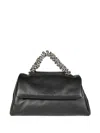 Orciani Sveva Padded Leather Tote Bag In Black