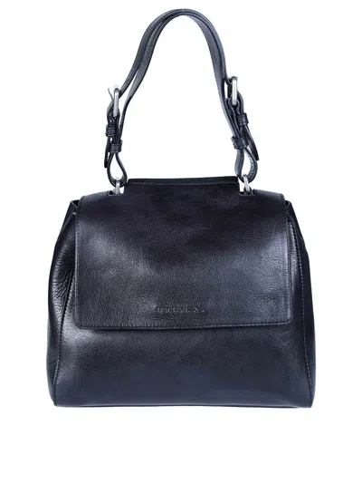 Orciani Sveva S Leather Shoulder Bag In Red