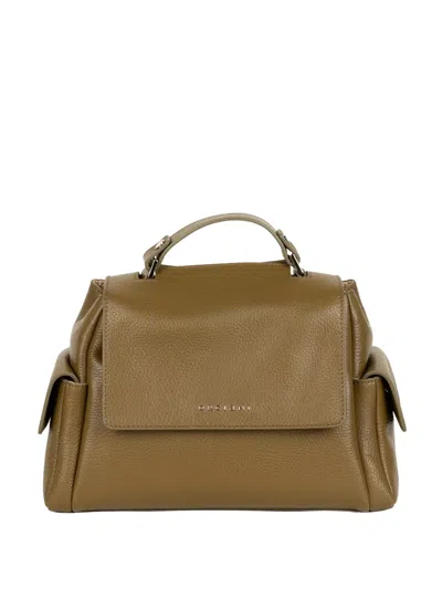 Orciani Sveva Sense Cargo Shoulder Bag In Brown