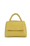 Orciani Sveva Sense Scooby Medium Bag In Giallo Alba
