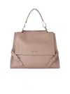 Orciani Medium Sveva Sense Satchel Bag In Pink