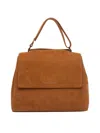 Orciani Sveva Shoulder Bag In Brown