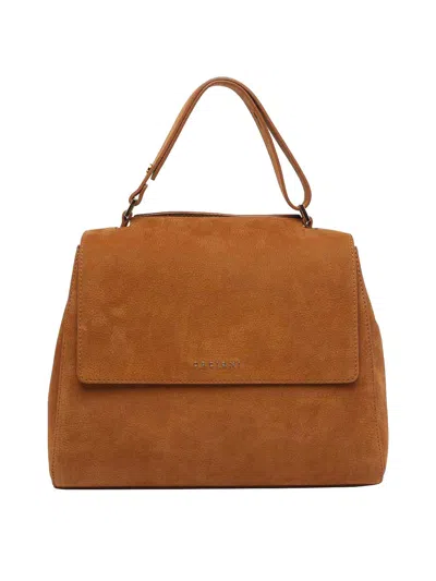 Orciani Sveva Shoulder Bag In Brown