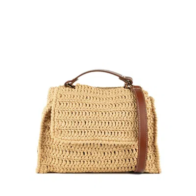 Orciani Sveva Small Bag Ponza In Raffia
