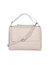 Orciani Sveva Soft Medium Ivory Bag In Pink
