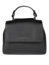 Orciani Sveva Soft Small Handbag In Black
