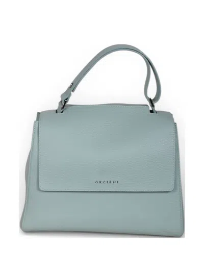 Orciani Sveva Tote Bag In Orange