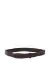 Orciani Textured Leather Belt In Brown