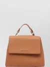 Orciani Textured Top Handle Shoulder Bag With Metal Hardware