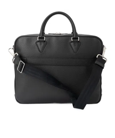 Orciani Timeless Briefcase In Black