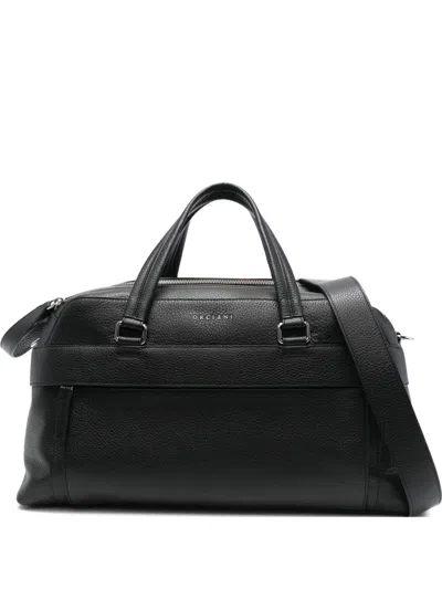 ORCIANI TOP-HANDLE LEATHER LUGGAGE