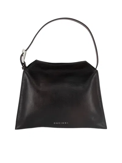 Orciani Trinity S Lagoon Bag In Black