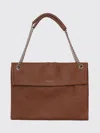 Orciani Shoulder Bag Venus Soft Medium In Leather In Brown