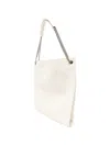 Orciani Venus Soft Shoulder Bag In White