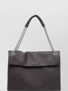 Orciani Versatile Shoulder Bag Chain Strap In Brown