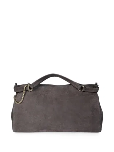 Orciani Virgo M Nabucco Leather Cross Body Bag In Brown