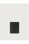 Orciani Wallet And Portatessere Man  Su0109 Micron - Black Vertical Wallet In Brown