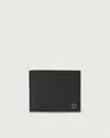 Orciani Textured Wallet In Black