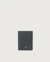 Orciani Wallet And Portatessere Man  Su0113 - Micron Black Card Holder In Gray