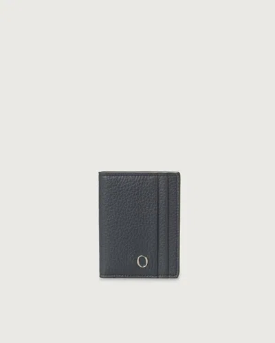 Orciani Wallet And Portatessere Man  Su0113 - Micron Black Card Holder In Gray