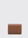 Orciani Small Leather Wallet In Black