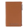 Orciani Textured Finish Wallet And Cardholders In Beige