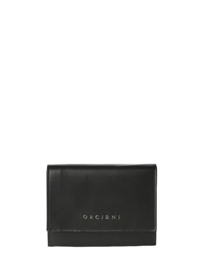 Orciani Wallets In Black