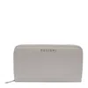 Orciani Logo-plaque Wallet In Grey