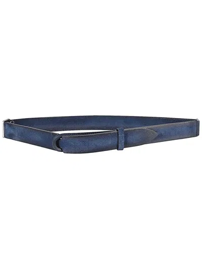 ORCIANI WASHED LEATHER BELT
