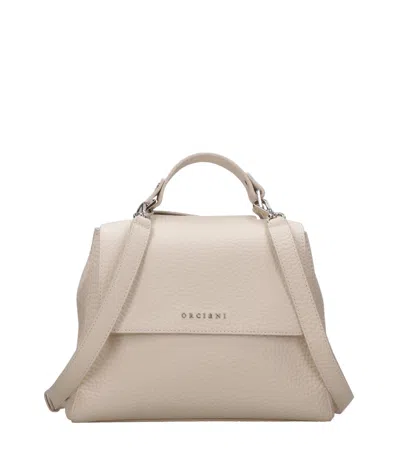 Orciani Bags.. Ivory In White