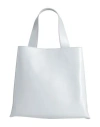 Orciani Woman Handbag Light Grey Size - Soft Leather In Grey