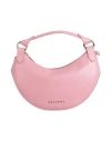 Orciani Woman Handbag Pink Size - Leather In Pink