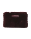 Orciani Woman Handbag Plum Size - Textile Fibers, Leather In Purple