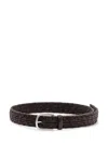 Orciani Wool Belt In Brown