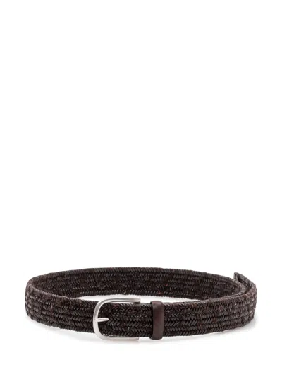 Orciani Wool Belt In T.moro