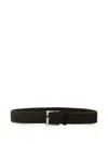 Orciani Woven Elasticated Belt In Brown