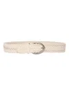 ORCIANI WOVEN LEATHER BELT