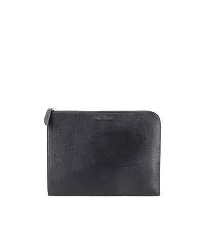 Orciani Zip-around Wallet In Black