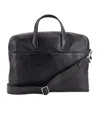 Orciani Zipper Briefcase In Black