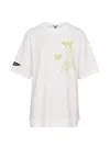 Ordinary Couture Code Graphic-print T-shirt In 화이트