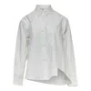 Ordinary Couture Code Oblique Flow Shirt White